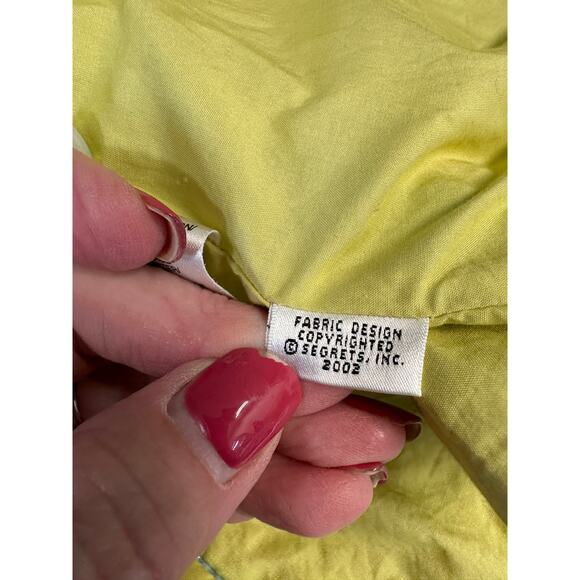 VTG Sigrid Olsen Quilt Grandma Jacket Festival Grandmacore Size Petite S Sequins - Picture 12 of 12